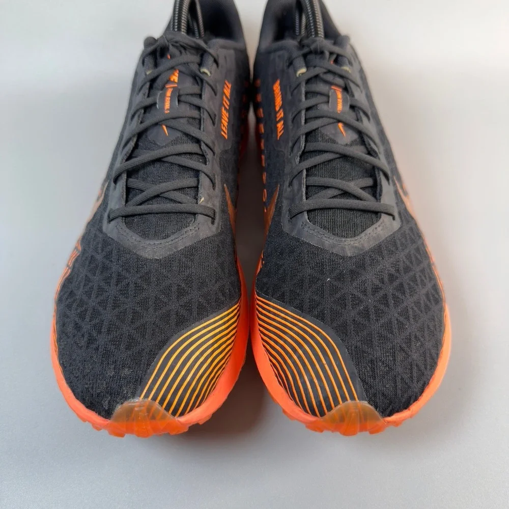 Nike Zoom Rival XC Mens 10 Cross Country Spike Running Trainer Black Orange Shoe